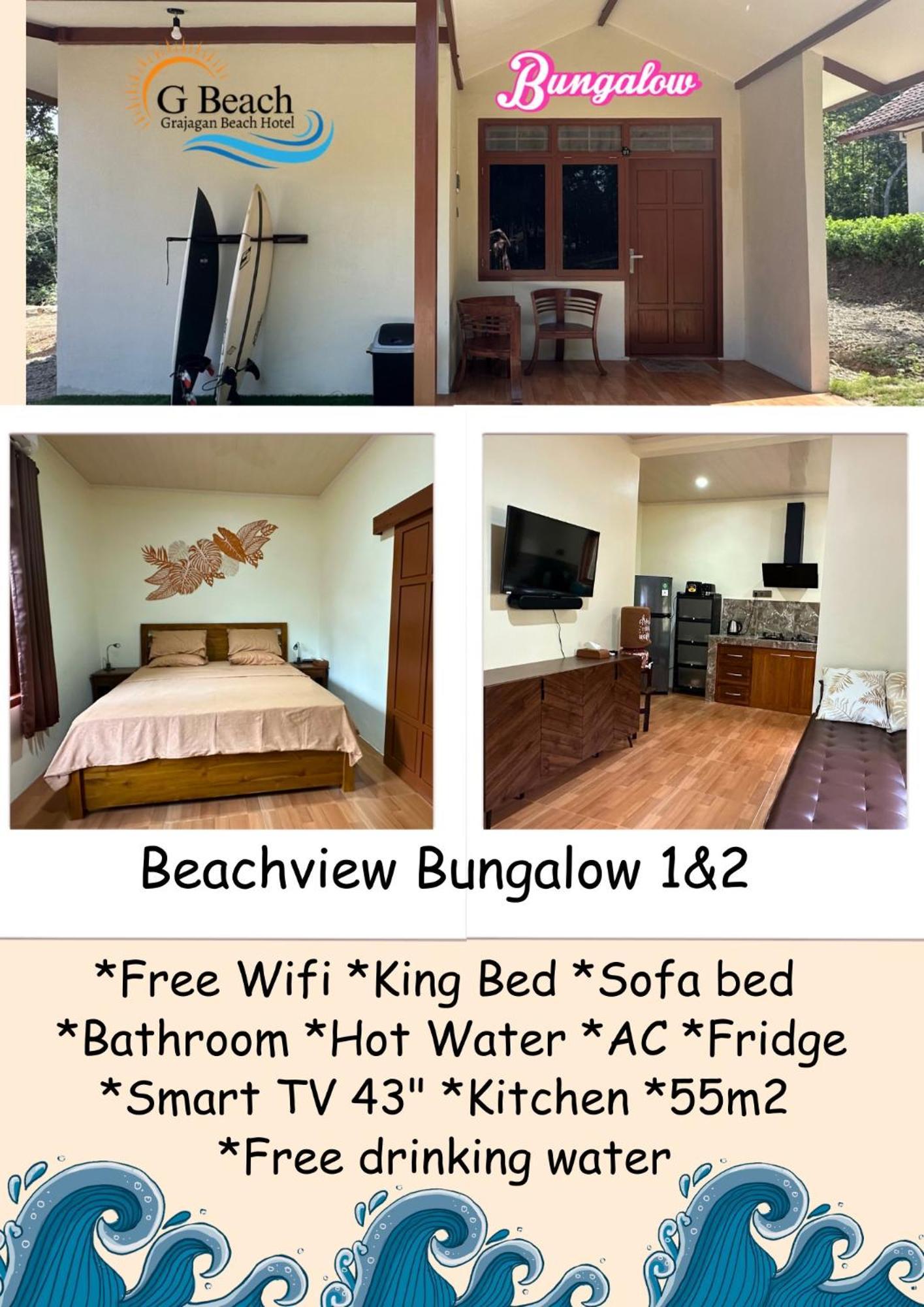 Grajagan G Beach Hotel מראה חיצוני תמונה