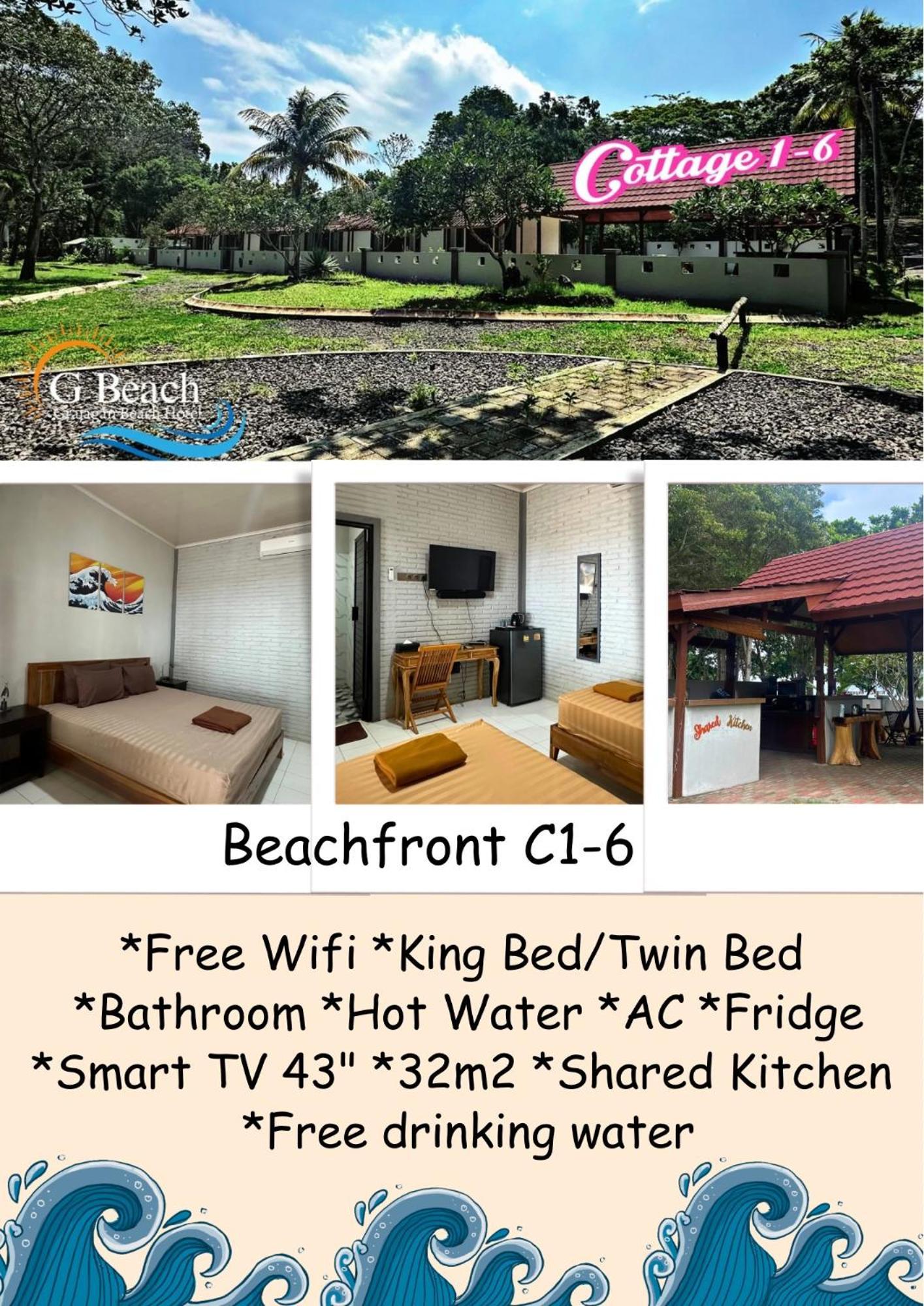 Grajagan G Beach Hotel מראה חיצוני תמונה